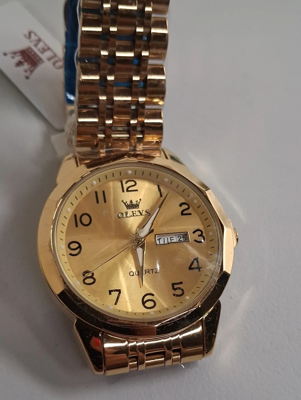 Olevs gold tone